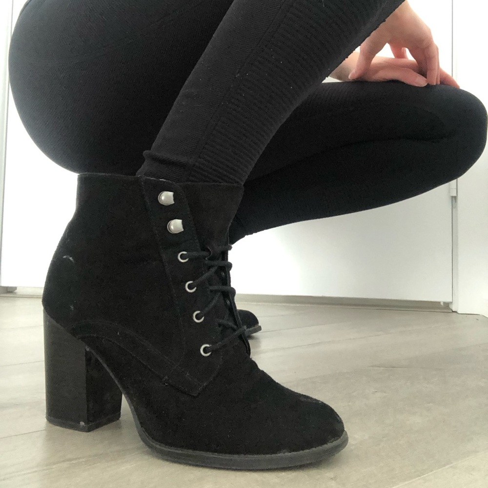 Black booties